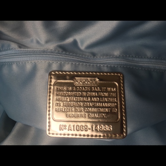 Coach Poppy Signature Glam Tote 14986 and … - Picture 2 of 8